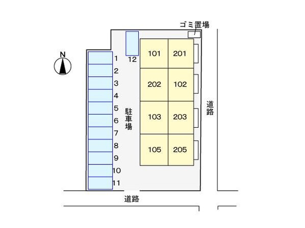 エリール藤の物件外観写真